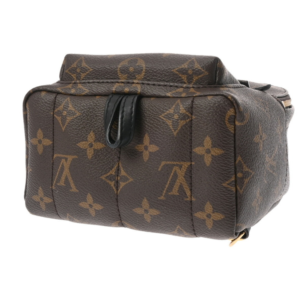 Louis Vuitton Canvas Daypack Monogram Springs Brown Palm Backpack - Picture 4 of 11